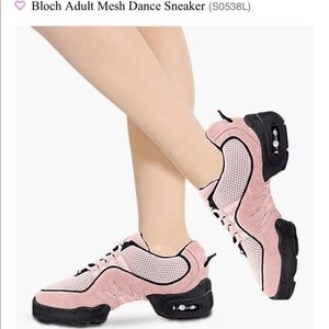 Pink Bloch Dance Sneaker